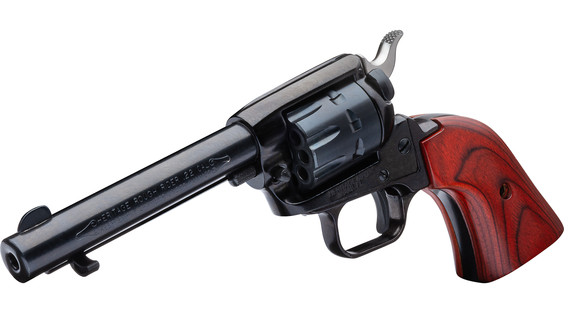 4.75" Rough Rider® .22 LR / .22 WMR Black Standard Cocobolo