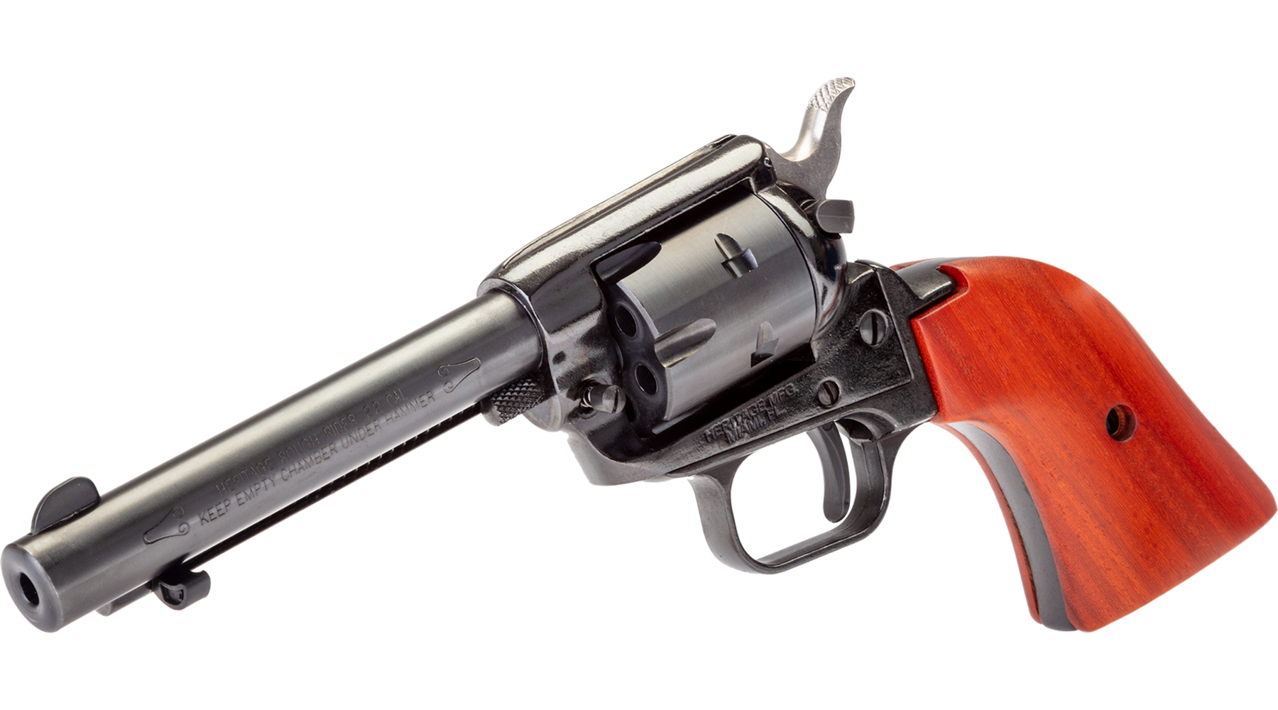 4.75" Rough Rider® .22 LR / .22 WMR Black Standard Cocobolo