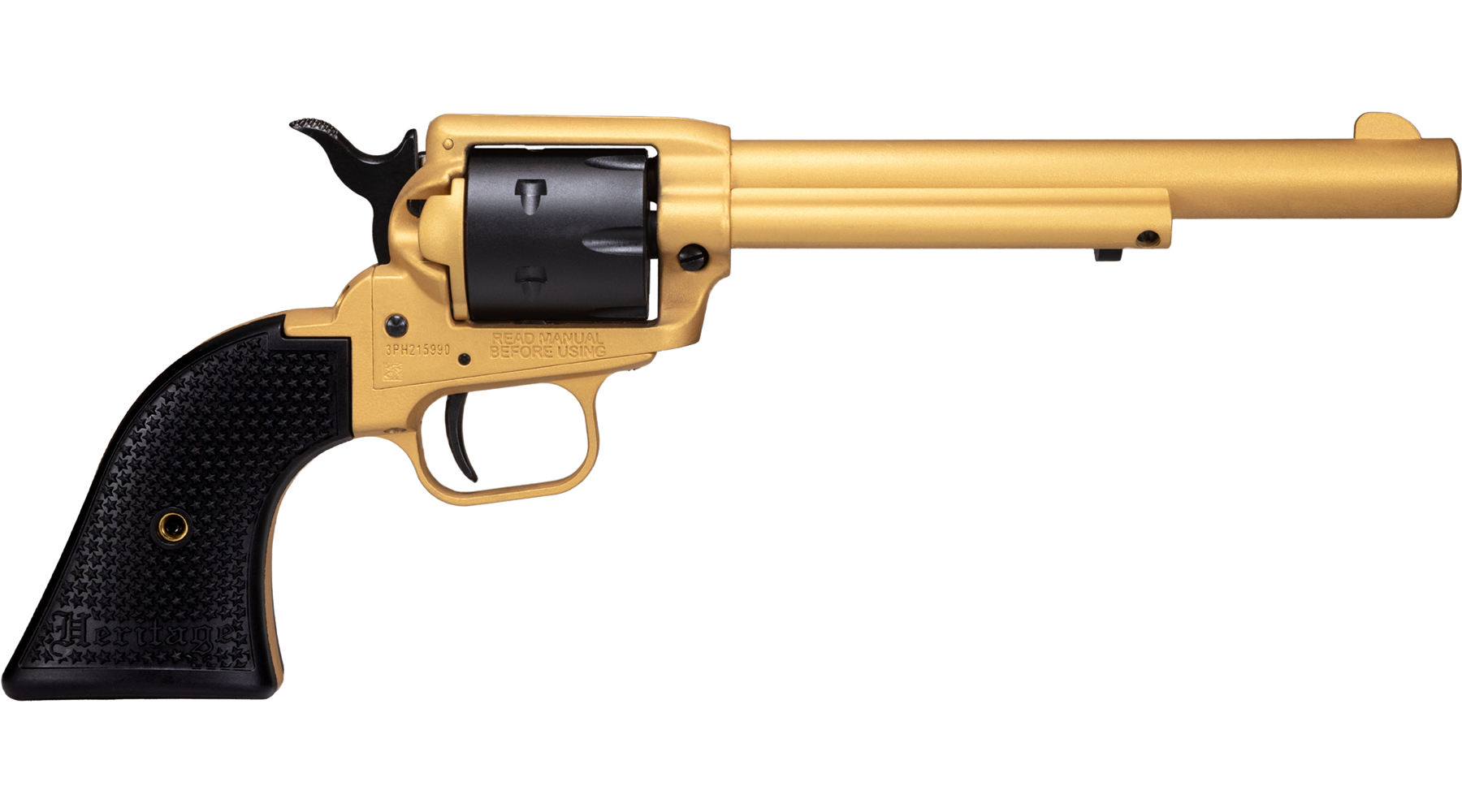 6.55" Rough Rider® .22 LR  Cerakote Gold