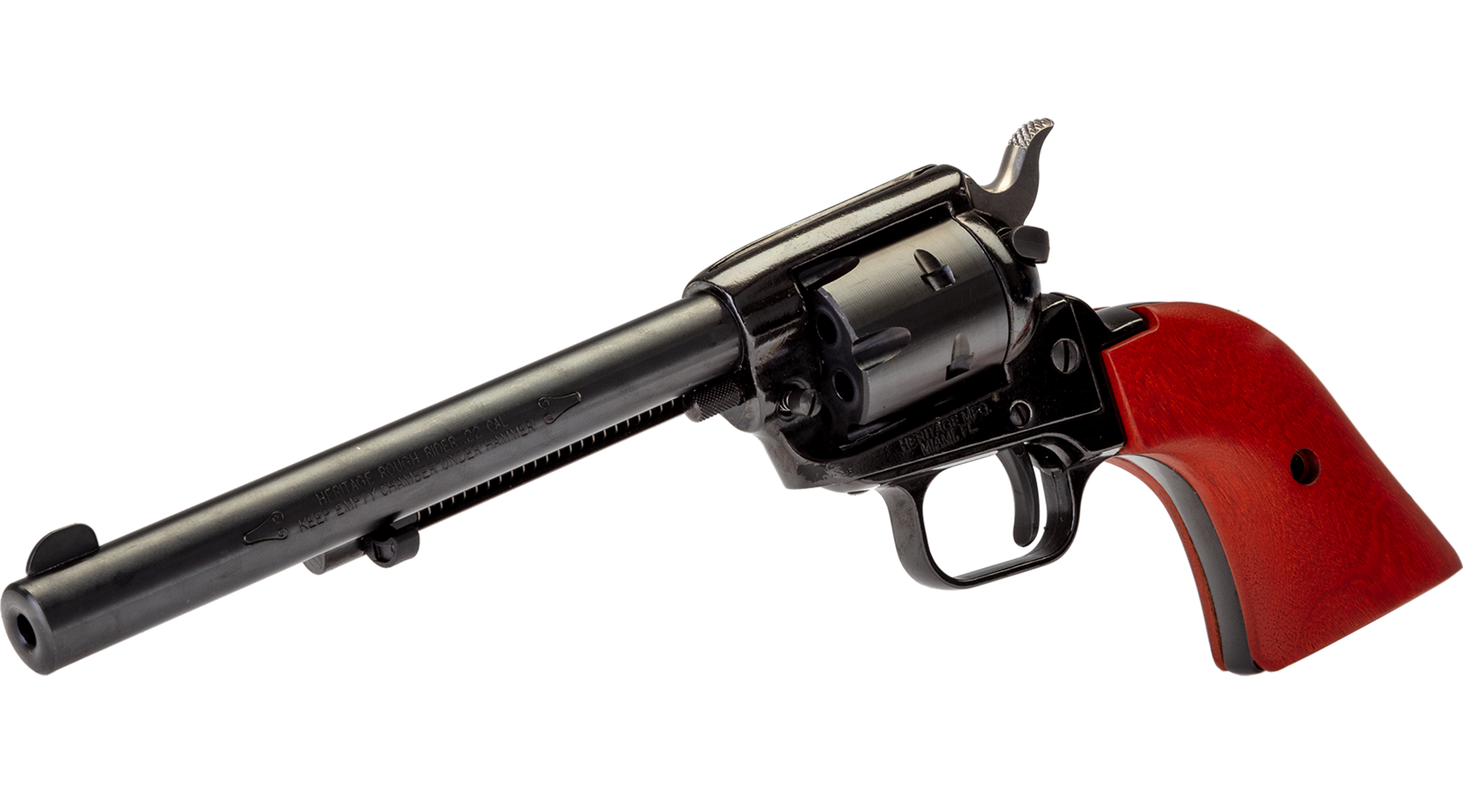 6.5" Rough Rider® .22 LR / .22 WMR Black Standard Cocobolo
