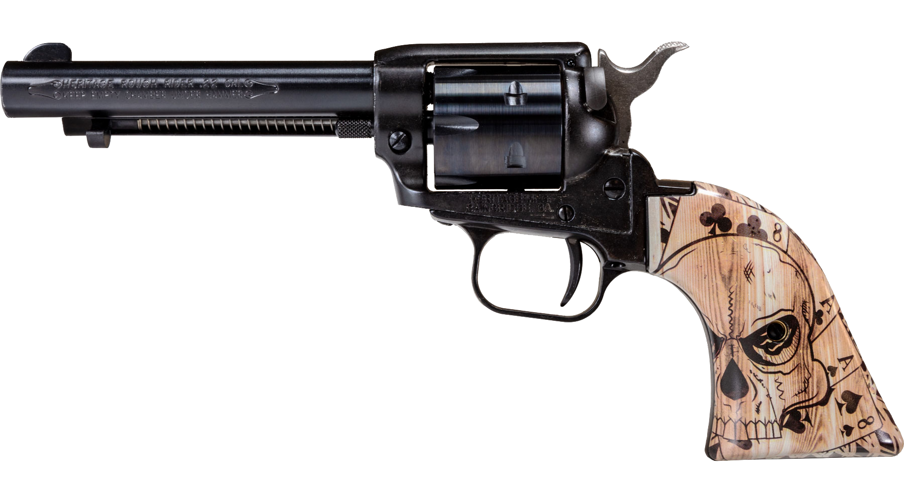 4.75" Rough Rider® .22 LR Black Standard Dead Man's Hand