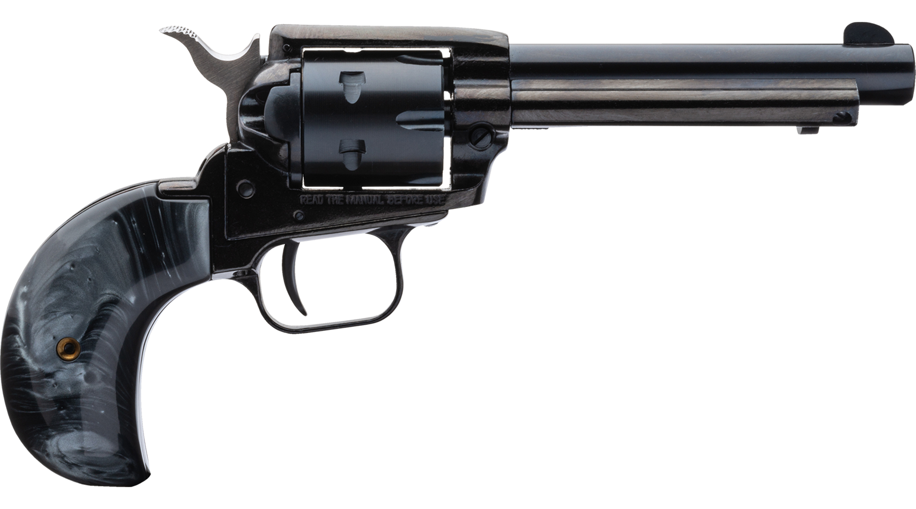 4.75" Rough Rider® .22 LR / .22 WMR Black Standard Black Pearl