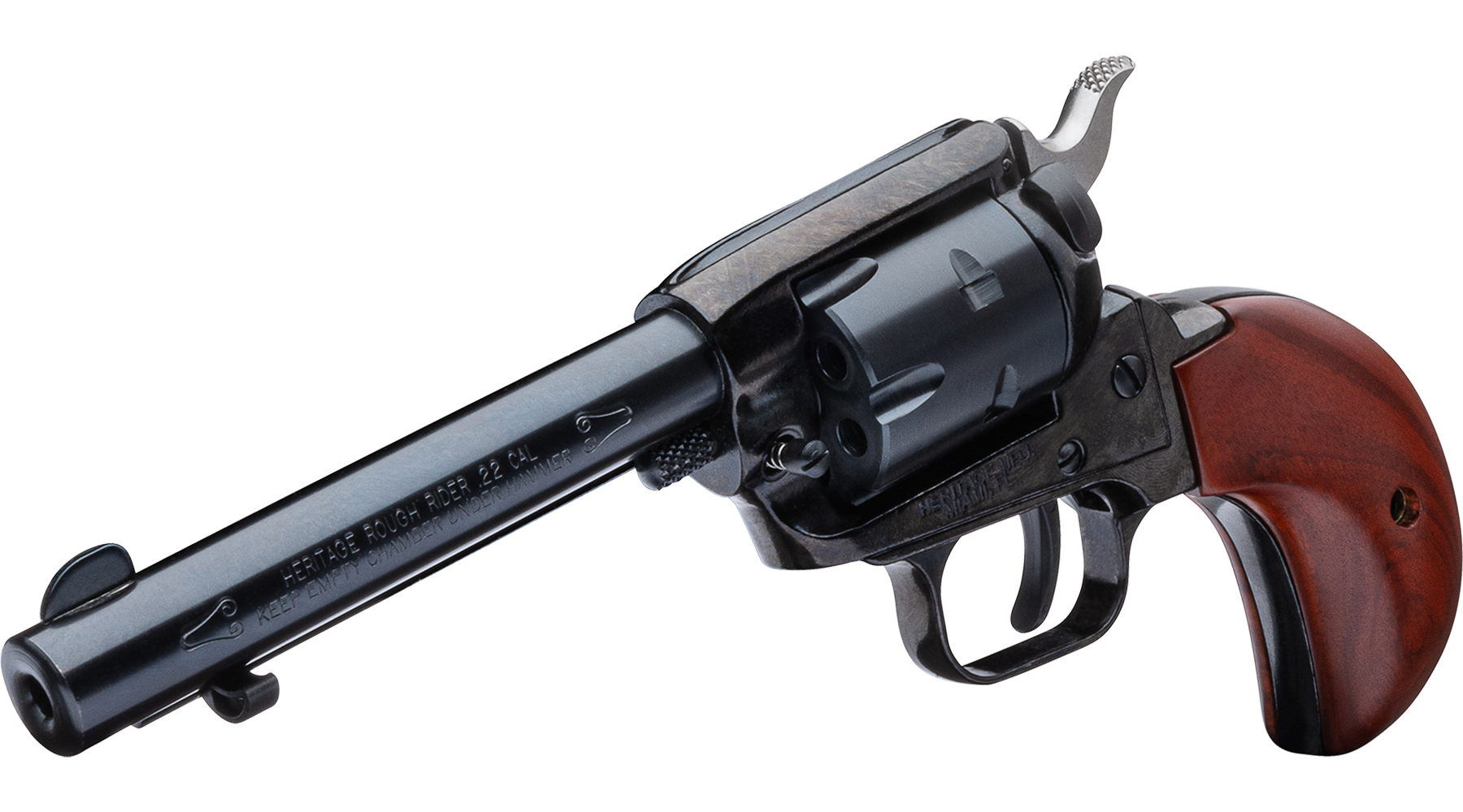 4.75" Rough Rider® .22 LR / .22 WMR Black Standard Cocobolo BH