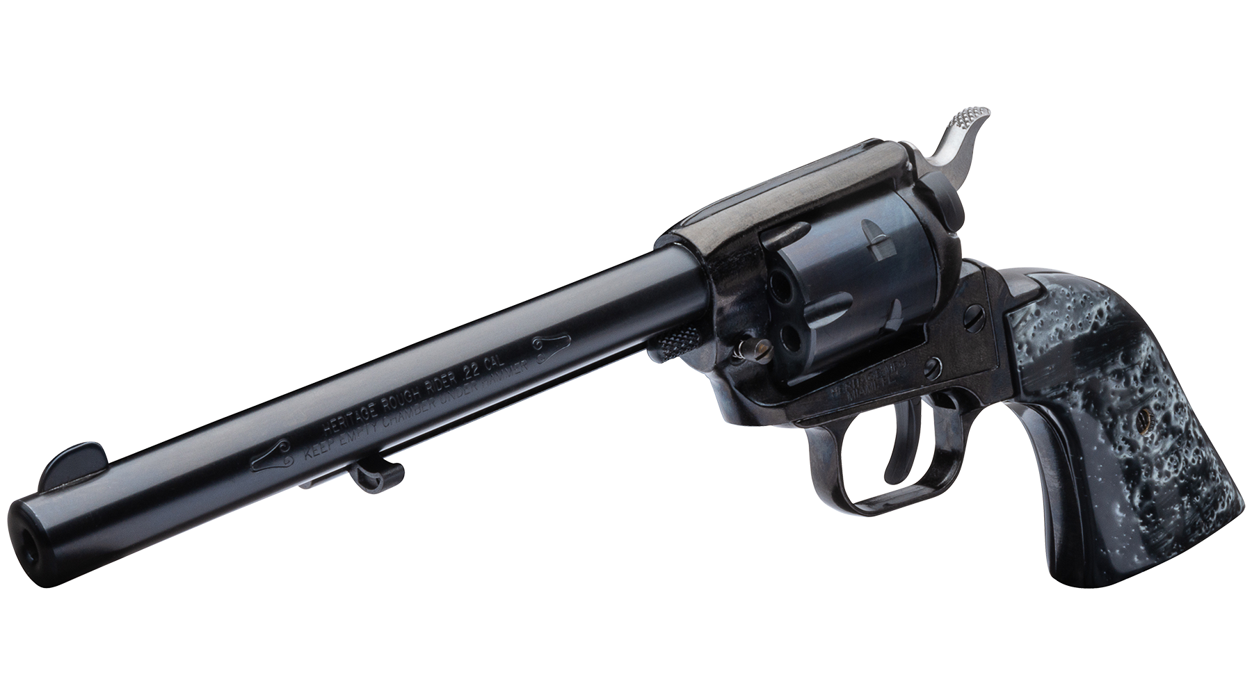 6.5" Rough Rider® .22 LR Black Standard Black Pearl