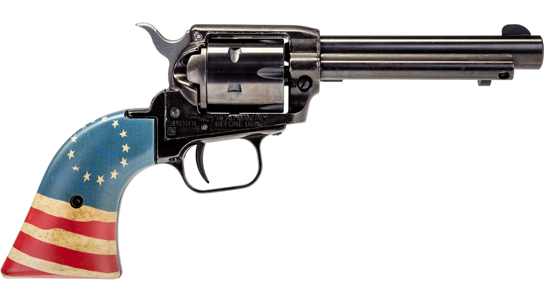4.75" Rough Rider® .22 LR Black Standard Honor Betsy Ross