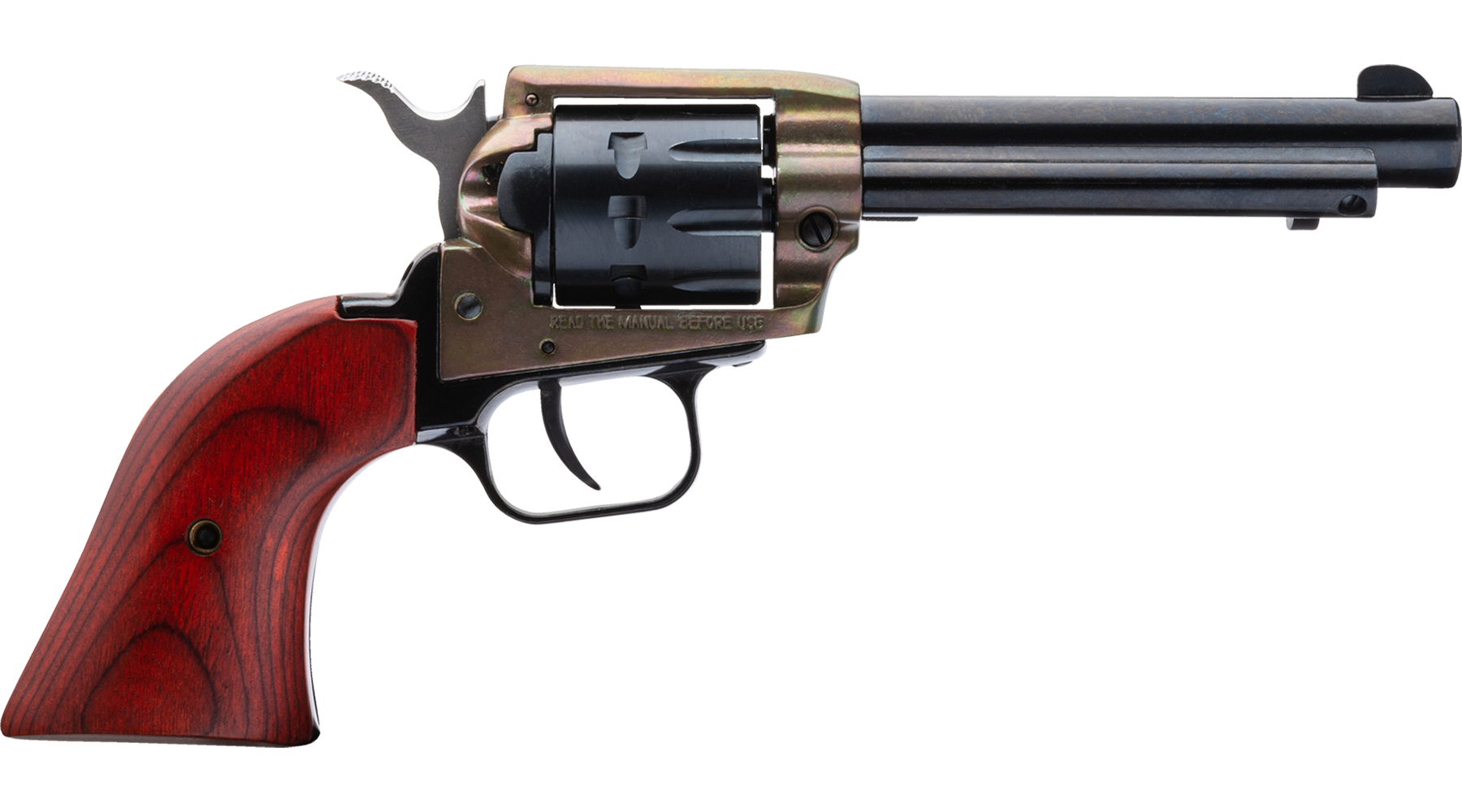 4.75" Rough Rider® .22 LR Simulated Case Hardened Cocobolo