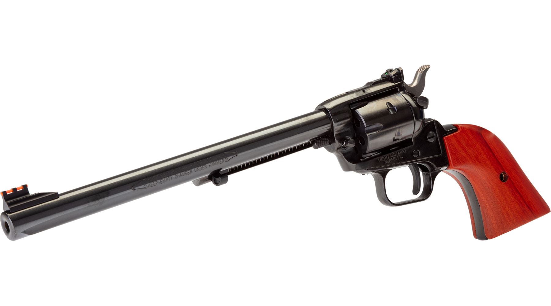 9" Rough Rider® .22 LR / .22 WMR Black Standard Cocobolo Adjustable Sights