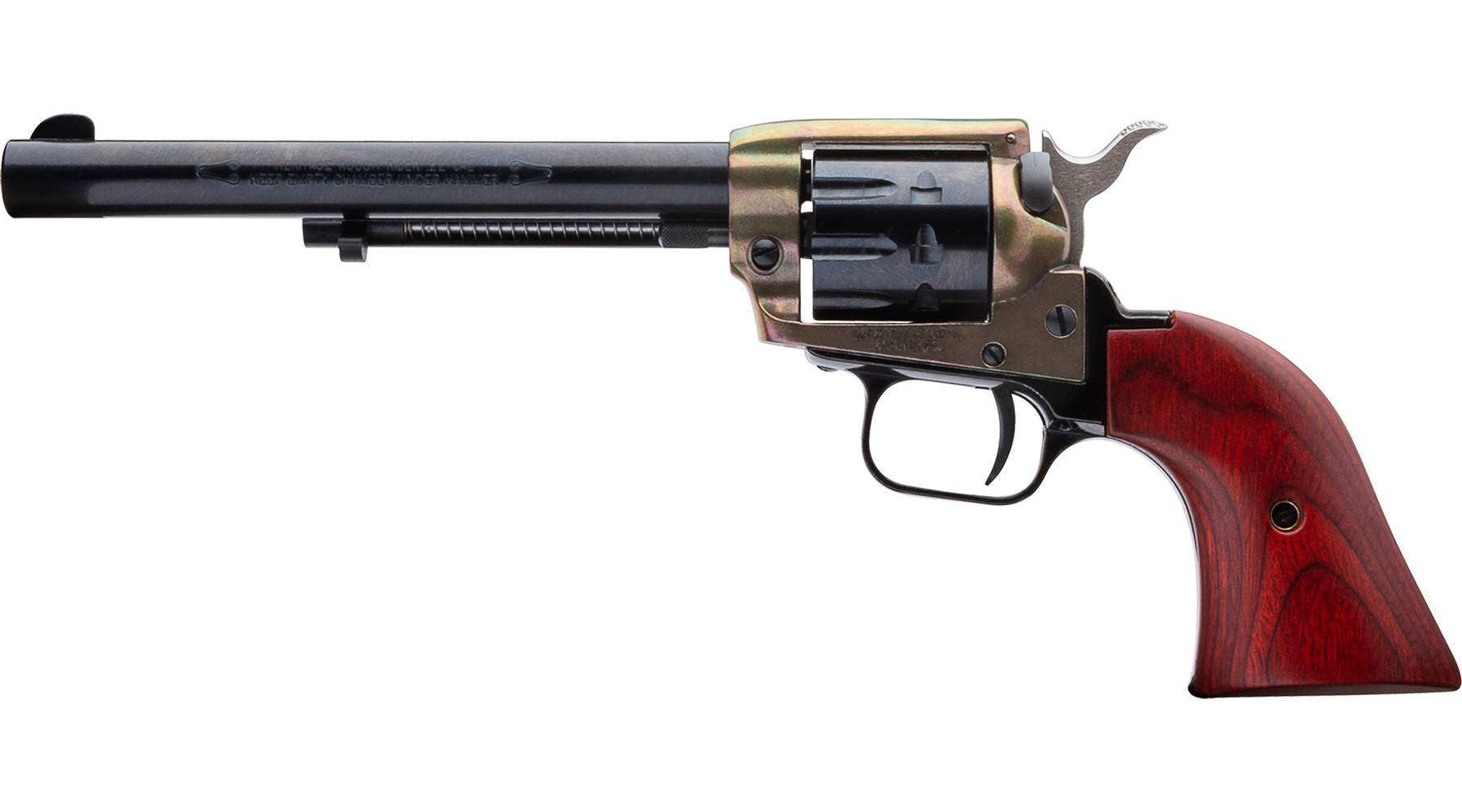 6.5" Rough Rider® .22 LR Simulated Case Hardened Cocobolo