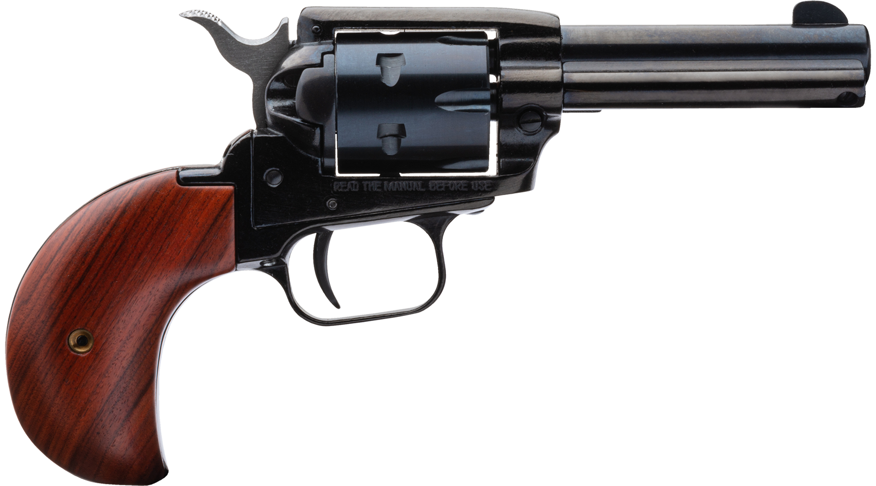 3.5" Rough Rider® .22 LR / .22 WMR Black Standard Cocobolo