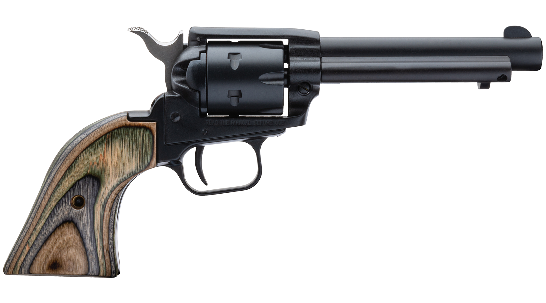4.75" Rough Rider® .22 LR / .22 WMR Black Satin Camo Laminate