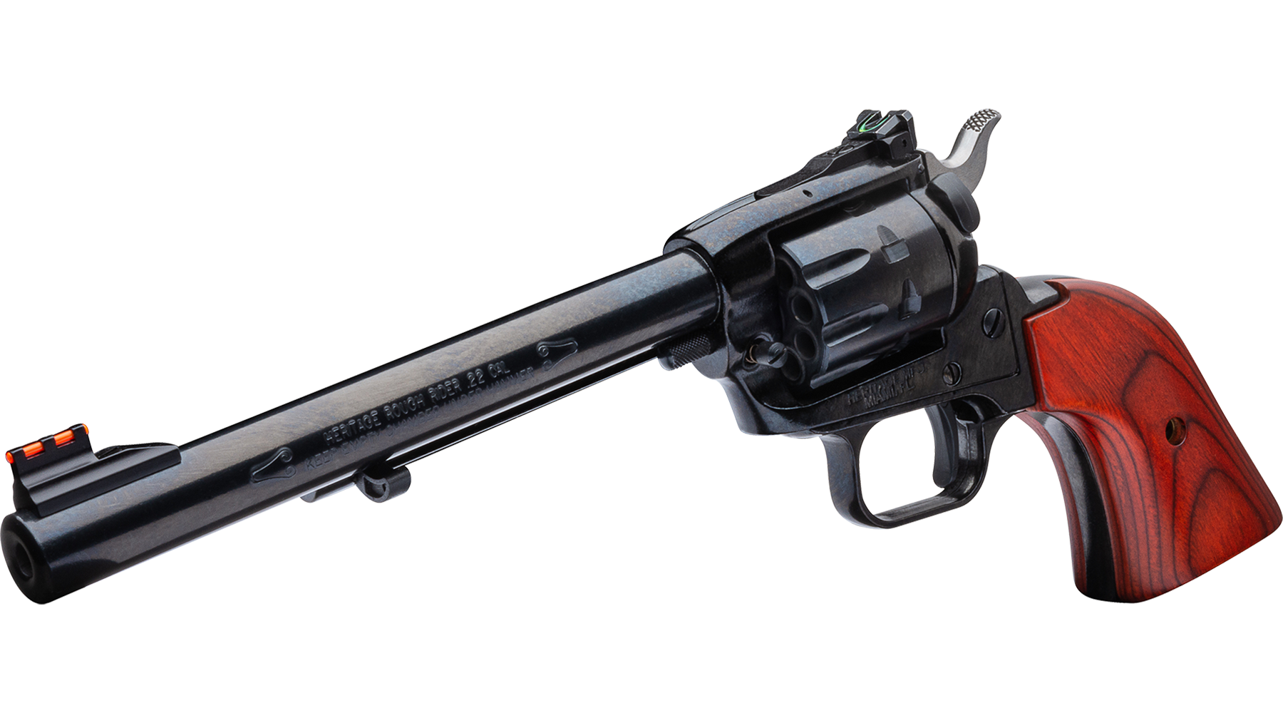 6.5" Rough Rider® .22 LR / .22 WMR Black Standard Cocobolo AS