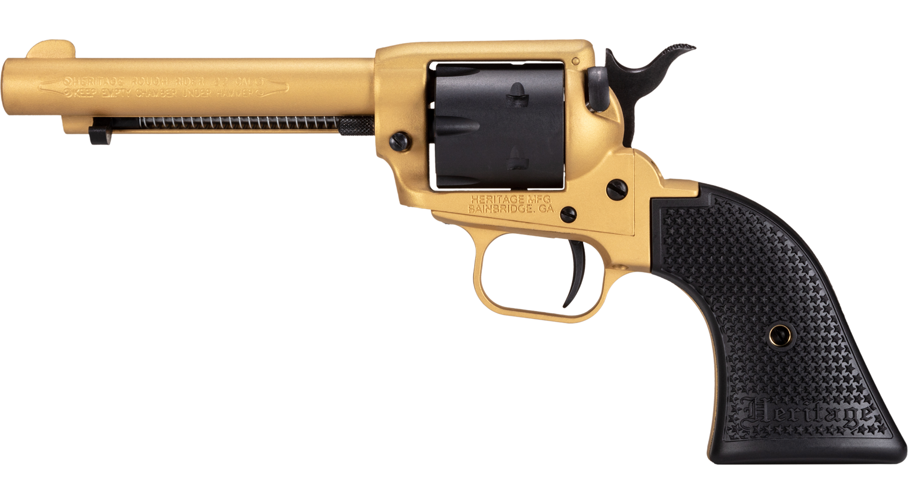 4.75" Rough Rider® .22 LR  Cerakote Gold