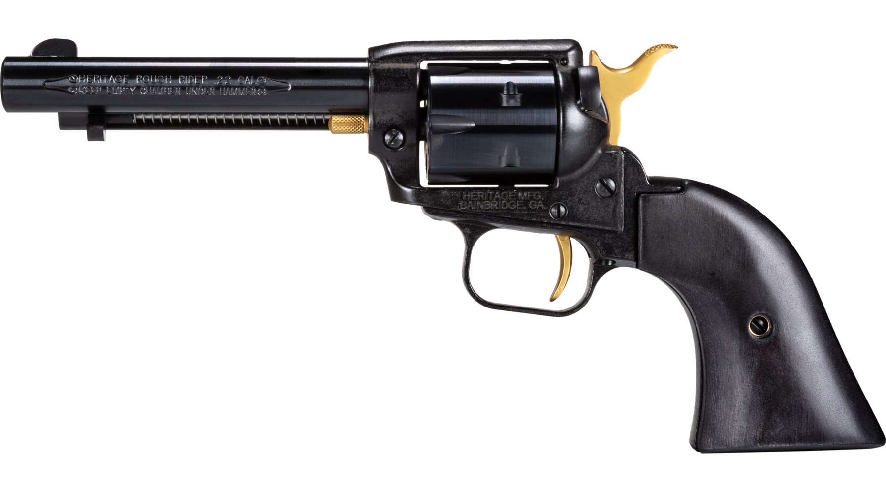 4.75" Rough Rider® .22 LR  Gold Accent
