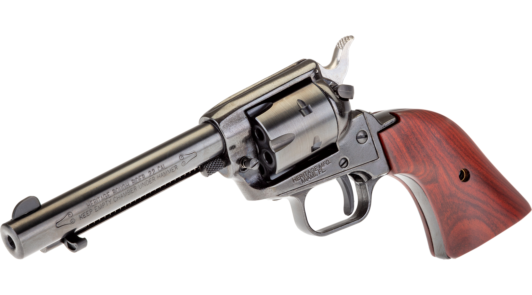 4.75" Rough Rider® .22 LR Black Standard Cocobolo