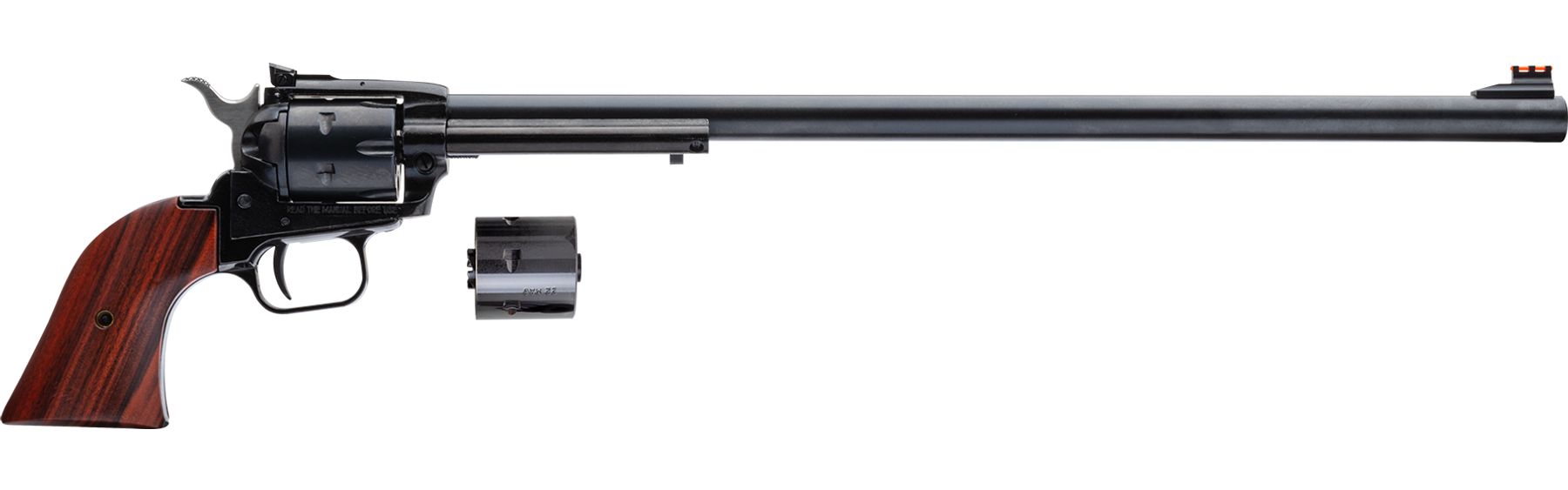 16" Rough Rider® .22 LR / .22 WMR Black Standard Cocobolo Adjustable Sights