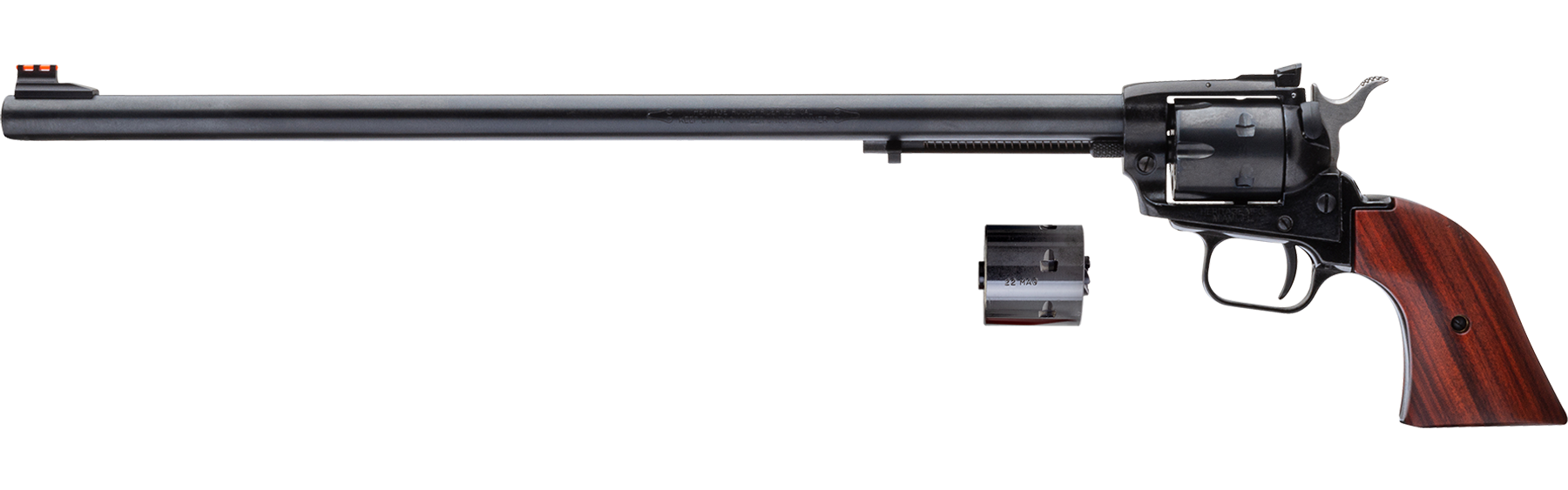 16" Rough Rider® .22 LR / .22 WMR Black Standard Cocobolo Adjustable Sights
